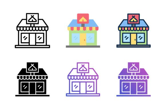 Addventure Shop Icon Graphics for Commercial Use