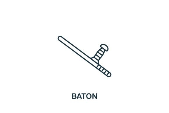 Baton Icon – A Versatile Graphic for Digital Sellers