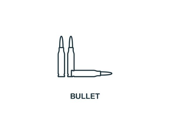 Bullet Icon Graphics for Icons and Digital Design