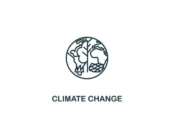 Climate Change Icon Review for Embroidery Projects