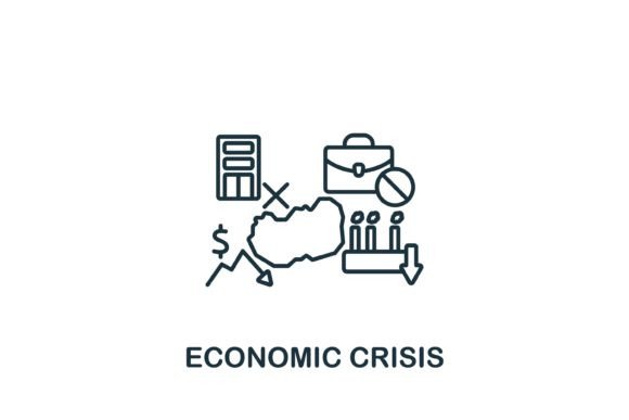 Economic Crisis Icon Review for Embroidery Projects