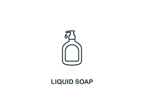 Liquid Soap Icon: A Versatile Graphic for Branding and Marketing